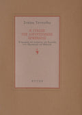 Book cover with text and a red border on a beige background