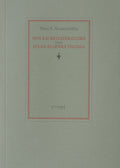 Book cover with text and a small emblem on a gray background